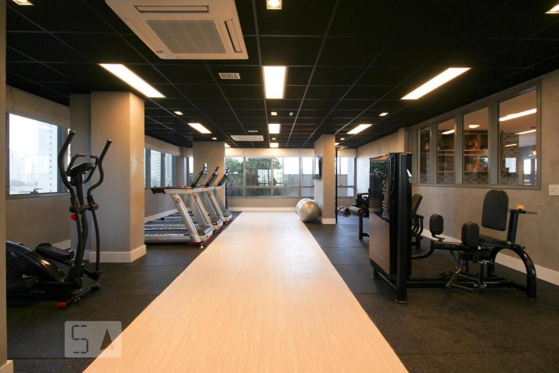 סאו פאולו Studios No Melhor Ponto De Moema Garagem Lazer E Metro Perto Wifi Gratis מראה חיצוני תמונה